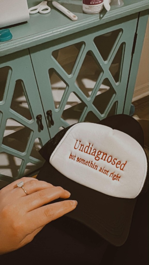 Custom embroidered trucker hat